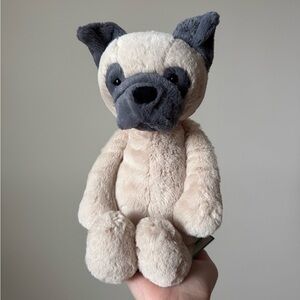 Jellycat Medium Bashful Pug - BNWT VHTF Retired Fast Shipping!